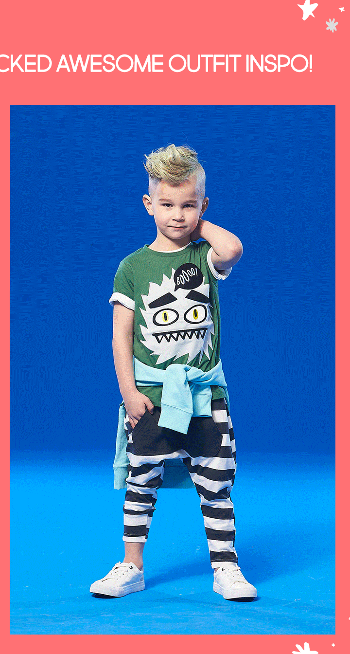 Cotton On Kids Creep it real with wicked awesome outfit inspo!